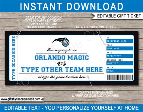 Orlando magic application
